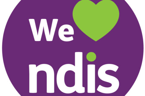 We love ndis logo